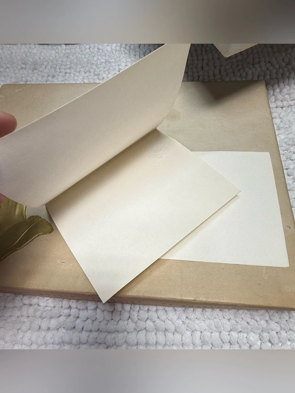 Vintage 1950s Bible Lovers Hands In Prayer Stationery Ensemble Warner Press